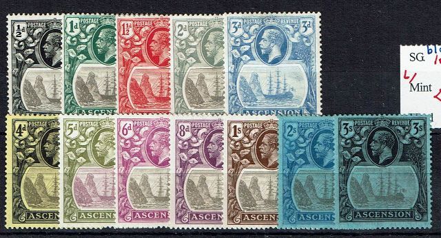 Image of Ascension SG 10/20 LMM British Commonwealth Stamp